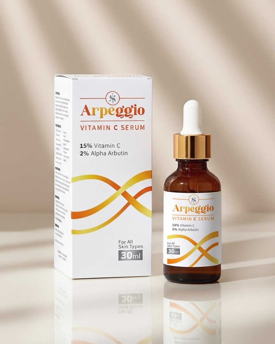 Arpeggio Vitamin C 15% + Alpha Arbutin 2% Serum - Arpeggio Skin Care Egypt