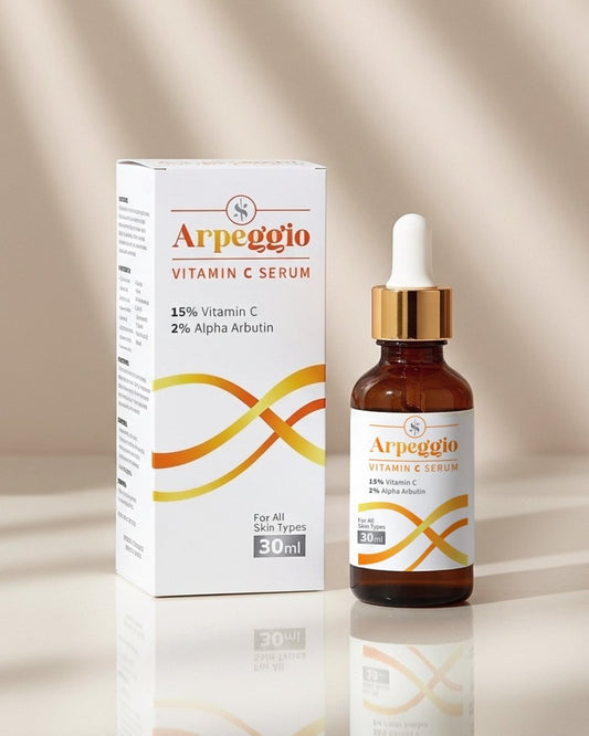 Arpeggio Vitamin C 15% + Alpha Arbutin 2% Serum - Arpeggio Skin Care Egypt